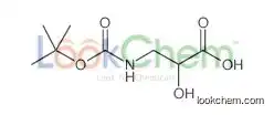 2-hydroxy-3-[(2-methylpropan-2-yl)oxycarbonylamino]propanoic Acid