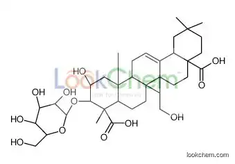 (2,3)-3-(-d-glucopyranosyloxy)-2,27-dihydroxyolean-12-ene-23,2 8-dioic Acid