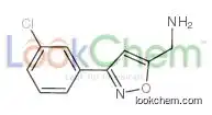 [3-(3-chlorophenyl)-1,2-oxazol-5-yl]methanamine