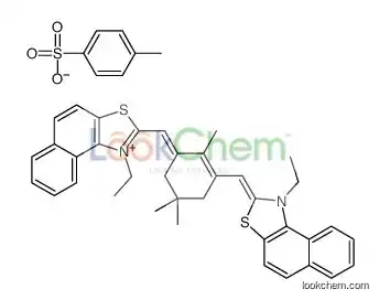 1-ethyl-2-[[3-[(1-ethylbenzo[e][1,3]benzothiazol-1-ium-2-yl)methylidene]-2,5,5-trimethylcyclohexen-1-yl]methylidene]benzo[e][1,3