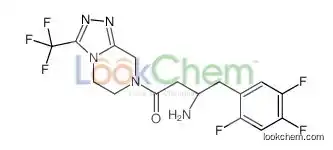 (3r)-3-amino-1-[3-(trifluoromethyl)-5,6-dihydro[1,2,4]triazolo[4, 3-a]pyrazin-7(8h)-yl]-4-(2,4,5-trifluorophenyl)-1-butanone