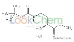 Methyl (2s)-2-amino-4-[(2-methylpropan-2-yl)oxycarbonylamino]butanoate,hydrochloride