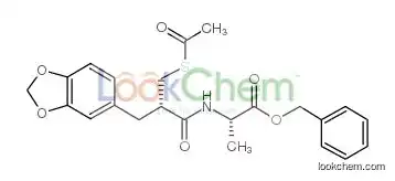 Benzyl (2s)-2-[[(2s)-2-acetylsulfanyl-3-(1,3-benzodioxol-5-yl)-2-methylpropanoyl]amino]propanoate