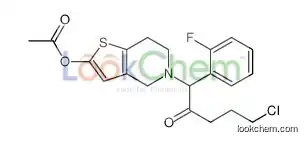 [5-[5-chloro-1-(2-fluorophenyl)-2-oxopentyl]-6,7-dihydro-4h-thieno[3,2-c]pyridin-2-yl] Acetate
