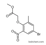 Methyl 2-(4-bromo-2-methyl-6-nitrophenoxy)acetate