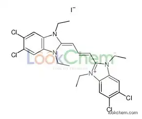 5,5',6,6'-tetrachloro-1,1',3,3'-tetraethylbenzimidazolylcarbocyanine Iodide