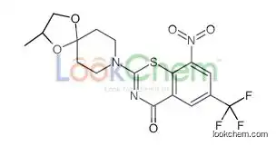 2-[(3s)-3-methyl-1,4-dioxa-8-azaspiro[4.5]decan-8-yl]-8-nitro-6-(trifluoromethyl)-1,3-benzothiazin-4-one