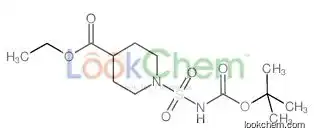 Ethyl 1-[(2-methylpropan-2-yl)oxycarbonylsulfamoyl]piperidine-4-carboxylate