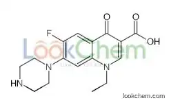 1-ethyl-6-fluoro-4-oxo-7-piperazin-1-ylquinoline-3-carboxylic Acid