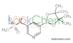 N-[5-(4,4,5,5-tetramethyl-1,3,2-dioxaborolan-2-yl)pyridin-3-yl]methanesulfonamide