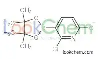 2,6-dichloro-3-(4,4,5,5-tetramethyl-1,3,2-dioxaborolan-2-yl)pyridine