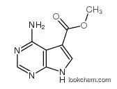 Methyl 4-amino-7h-pyrrolo[2,3-d]pyrimidine-5-carboxylate