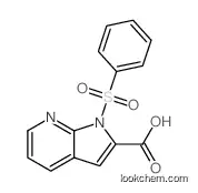1-(benzenesulfonyl)pyrrolo[2,3-b]pyridine-2-carboxylic Acid