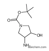 2-methyl-2-propanyl 3-amino-4-hydroxy-1-pyrrolidinecarboxylate