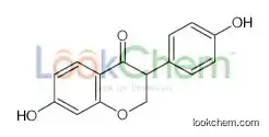 7-hydroxy-3-(4-hydroxyphenyl)-2,3-dihydrochromen-4-one