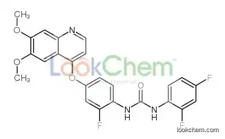 1-(2,4-difluorophenyl)-3-[4-(6,7-dimethoxyquinolin-4-yl)oxy-2-fluorophenyl]urea