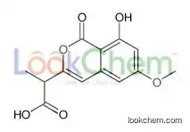 2-(8-hydroxy-6-methoxy-1-oxoisochromen-3-yl)propanoic Acid
