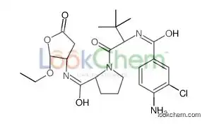 N-(4-amino-3-chlorobenzoyl)-3-methyl-l-valyl-n-[(2r,3s)-2-ethoxy- 5-oxotetrahydro-3-furanyl]-l-prolinamide