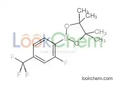 2-(2-fluoro-4-(trifluoromethyl)phenyl)-4,4,5,5-tetramethyl-1,3,2-dioxaborolane
