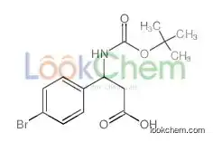 3-(4-bromophenyl)-3-[(tert-butoxycarbonyl)amino]-propanoic Acid