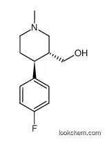 (-)-trans-4-(4'-fluorophenyl)-3-hydroxymethyl-n-methyl-piperidine