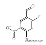 4-bromo-2-fluoro-5-nitrobenzaldehyde