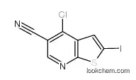 4-chloro-2-iodothieno[2,3-b]pyridine-5-carbonitrile