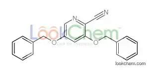 3,5-bis(phenylmethoxy)pyridine-2-carbonitrile