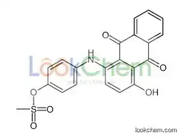[4-[(4-hydroxy-9,10-dioxoanthracen-1-yl)amino]phenyl] Methanesulfonate