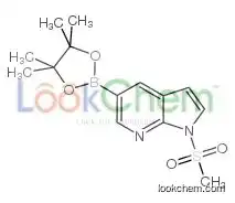 1-methylsulfonyl-5-(4,4,5,5-tetramethyl-1,3,2-dioxaborolan-2-yl)pyrrolo[2,3-b]pyridine