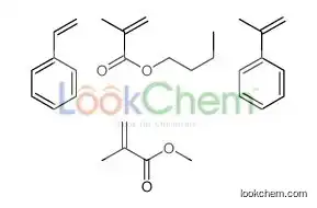 Butyl 2-methylprop-2-enoate,methyl 2-methylprop-2-enoate,prop-1-en-2-ylbenzene,styrene