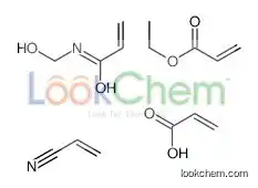 Ethyl Prop-2-enoate,n-(hydroxymethyl)prop-2-enamide,prop-2-enenitrile,prop-2-enoic Acid