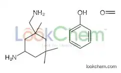 3-(aminomethyl)-3,5,5-trimethylcyclohexan-1-amine,formaldehyde,phenol
