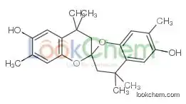 4,4,4',4',7,7'-hexamethyl-2,2'-spirobi[3h-chromene]-6,6'-diol