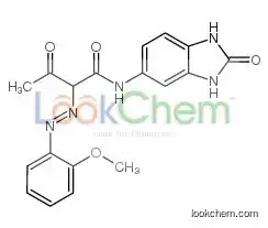 2-[(2-methoxyphenyl)diazenyl]-3-oxo-n-(2-oxo-1,3-dihydrobenzimidazol-5-yl)butanamide