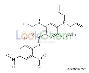 N-[5-[bis(prop-2-enyl)amino]-2-[(2-bromo-4,6-dinitrophenyl)diazenyl]-4-methoxyphenyl]acetamide