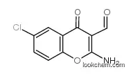 2-amino-6-chloro-4-oxochromene-3-carbaldehyde