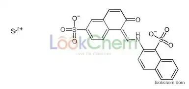 Strontium,(5z)-6-oxo-5-[(1-sulfonatonaphthalen-2-yl)hydrazinylidene]naphthalene-2-sulfonate