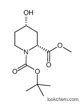 1-o-tert-butyl 2-o-methyl (2r,4s)-4-hydroxypiperidine-1,2-dicarboxylate