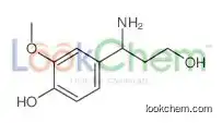 4-(1-amino-3-hydroxypropyl)-2-methoxyphenol