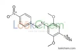 2,5-dimethoxy-4-[(4-nitrophenyl)diazenyl]benzenediazonium