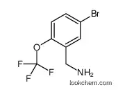 (5-bromo-2-(trifluoromethoxy)phenyl)methanamine
