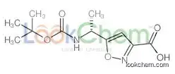 5-[(1r)-1-[(2-methylpropan-2-yl)oxycarbonylamino]ethyl]-1,2-oxazole-3-carboxylic Acid