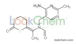 N-[(4-amino-2-methylpyrimidin-5-yl)methyl]-n-[(1e)-1-(2-oxo-1,3-oxathian-4-ylidene)ethyl]formamide