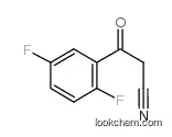 3-(2,5-difluorophenyl)-3-oxopropanenitrile