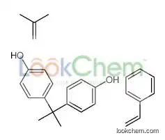 4-[2-(4-hydroxyphenyl)propan-2-yl]phenol,2-methylprop-1-ene,styrene
