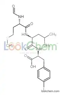 2-[[2-[(2-formamido-4-methylsulfanylbutanoyl)amino]-4-methylpentanoyl]amino]-3-(4-iodophenyl)propanoic Acid