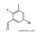 5-bromo-2-fluoro-3-methylbenzaldehyde