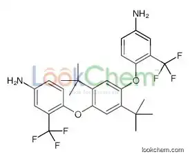 4-[4-[4-amino-2-(trifluoromethyl)phenoxy]-2,5-ditert-butylphenoxy]-3-(trifluoromethyl)aniline