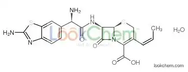 (6r,7r)-7-[[(2r)-2-amino-2-(2-amino-1,3-benzothiazol-6-yl)acetyl]amino]-8-oxo-3-[(z)-prop-1-enyl]-5-thia-1-azabicyclo[4.2.0]oct-